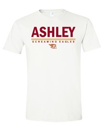Ashley High School White T-Shirt - Orders due Monday, June 5, 2023